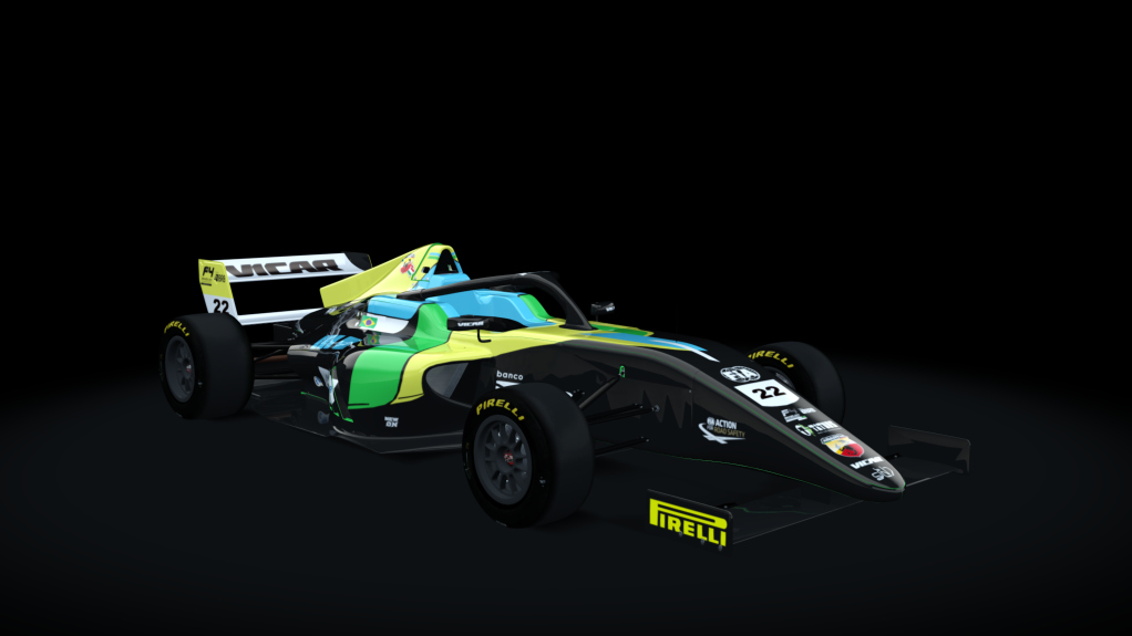 Formula 4 Brasil, skin 22GianlucaPetecof