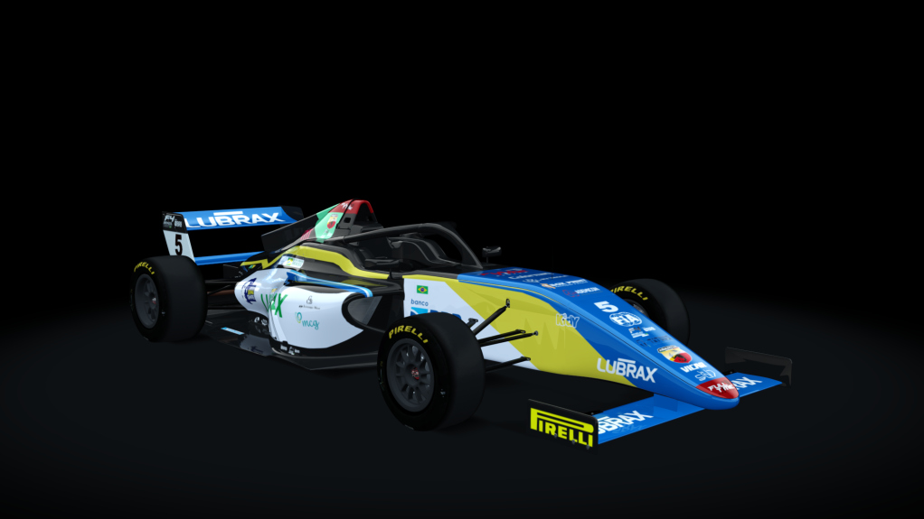 Formula 4 Brasil, skin 5RicardoGracia