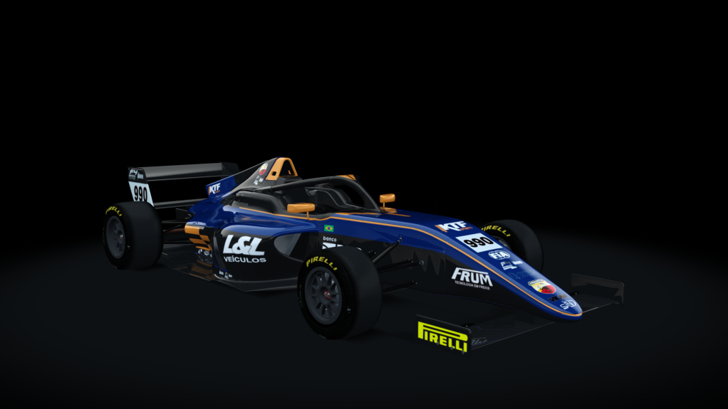 Formula 4 Brasil, skin 990LuanLopes