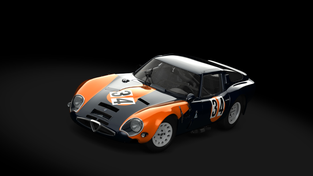 Alfa Romeo Giulia TZ2, skin 34_misano_1973