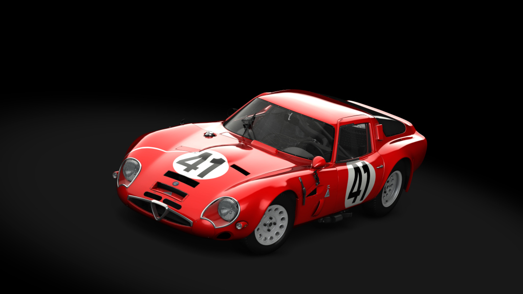 Alfa Romeo Giulia TZ2, skin 41_le_mans_1965