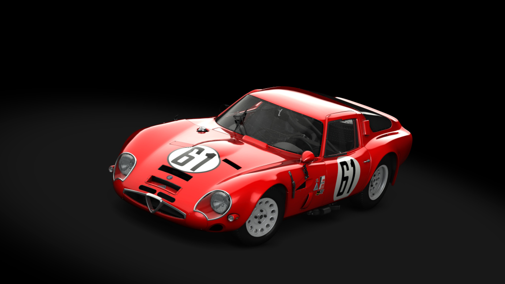 Alfa Romeo Giulia TZ2, skin 61_sebring_1966