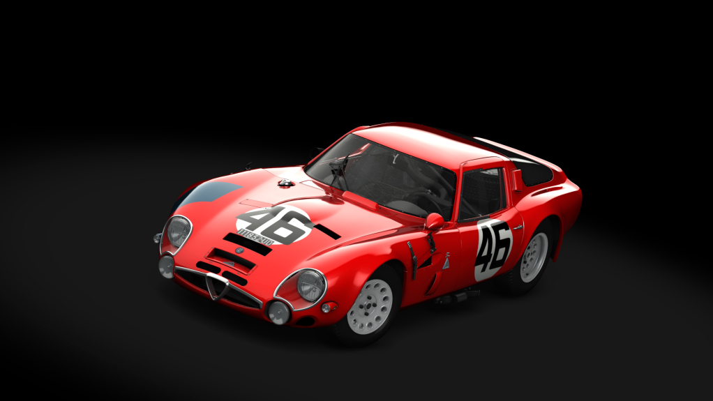 Alfa Romeo Giulia TZ2 Endurance, skin 46_monza_1966