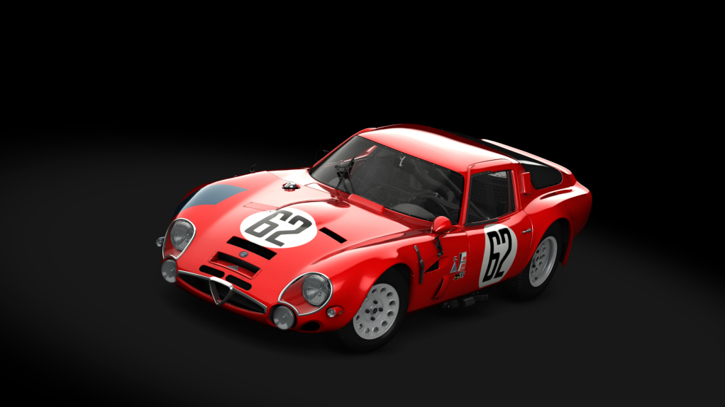 Alfa Romeo Giulia TZ2 Endurance, skin 62_sebring_1966