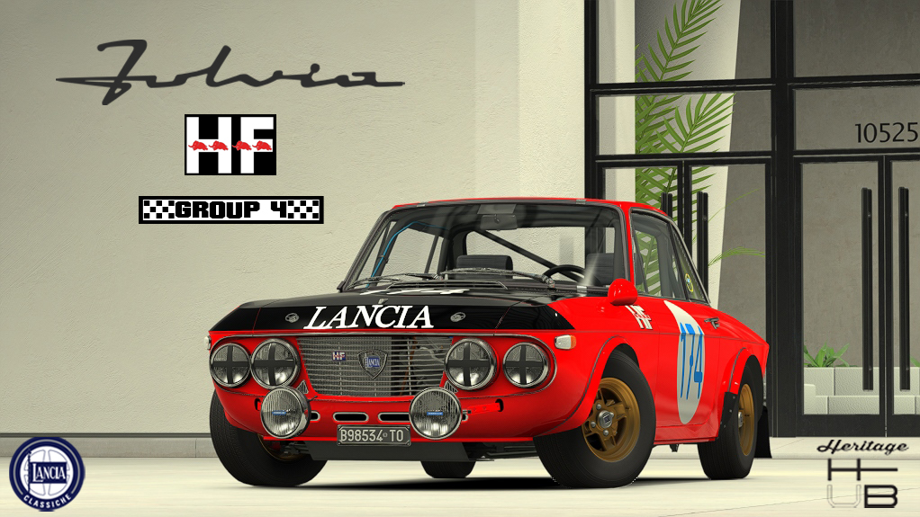 Lancia Fulvia 1.6 HF Rally Group 4, skin 174_Targa_Florio_1970