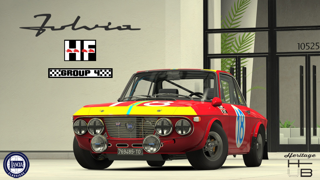 Lancia Fulvia 1.6 HF Rally Group 4, skin 18_Targa_Florio_1970