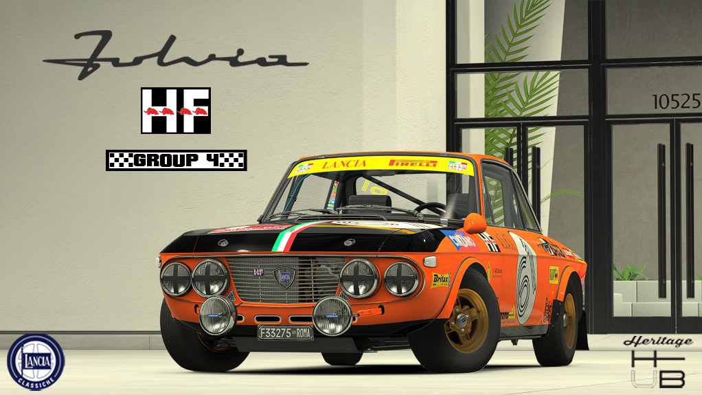 Lancia Fulvia 1.6 HF Rally Group 4, skin 61_GADU_Historic_team