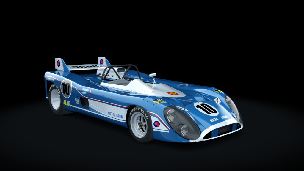 1973 Matra Simca MS670, skin 10 - Cevert, Beltoise