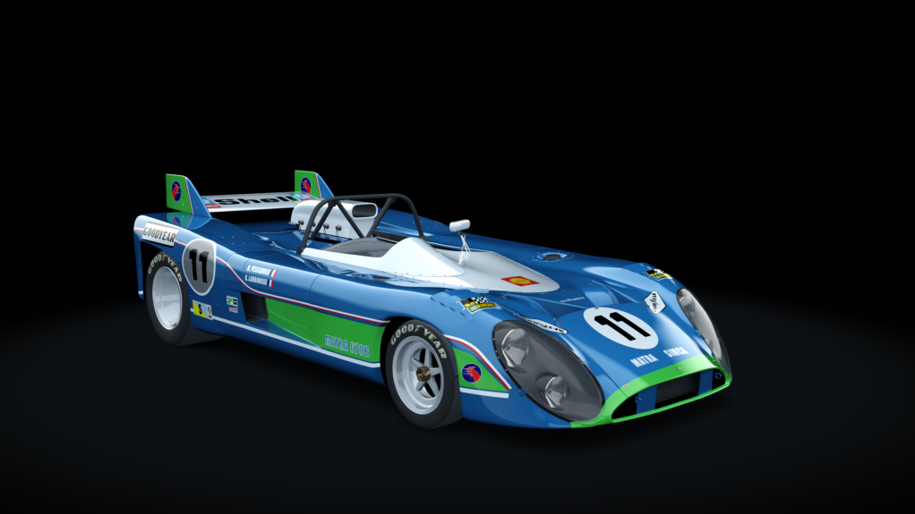 1973 Matra Simca MS670, skin 11 - Pescarolo, Larrousse