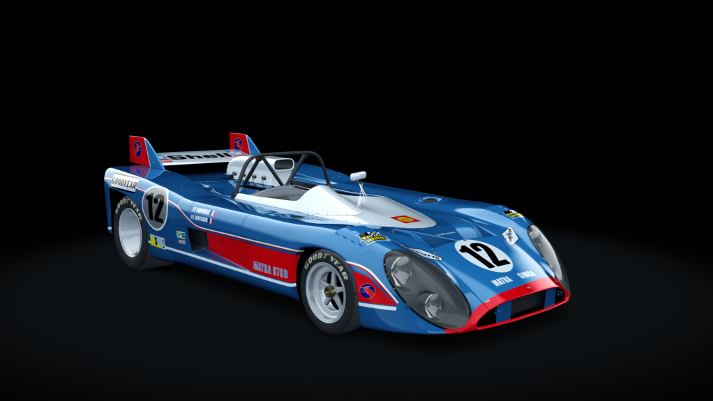 1973 Matra Simca MS670, skin 12 - Jabouille, Jassaud