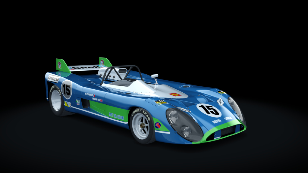 1973 Matra Simca MS670, skin 15 - Pescarolo, Hill