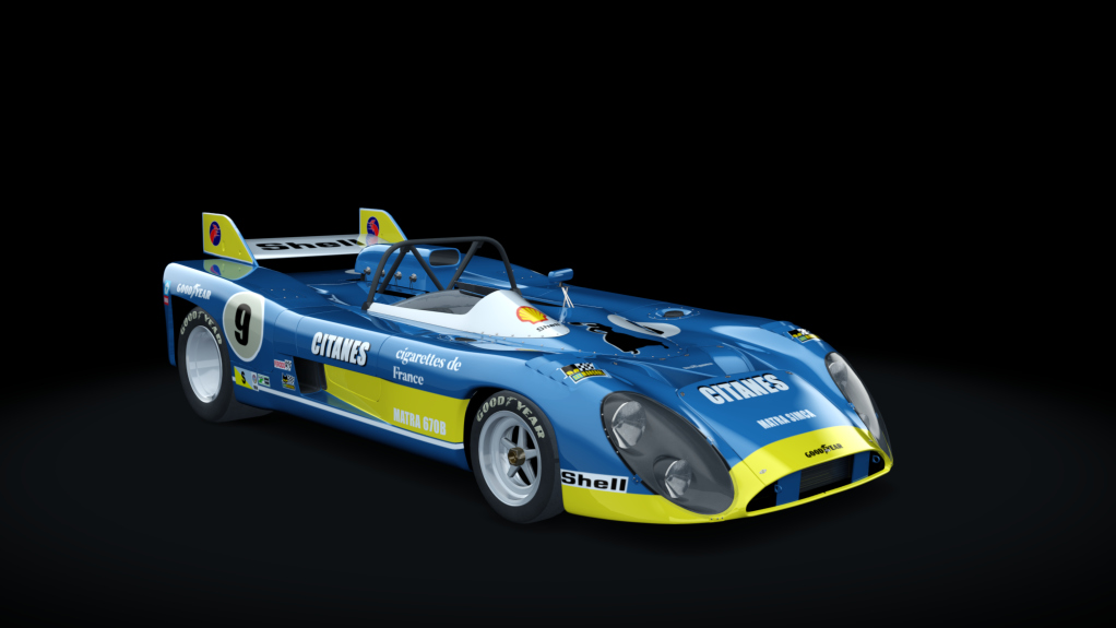1973 Matra Simca MS670, skin 9 - Jabouille, Migault