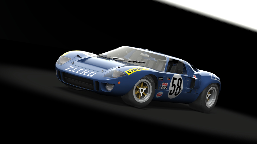 Ford GT40, skin le_mans_1969_58_zitro