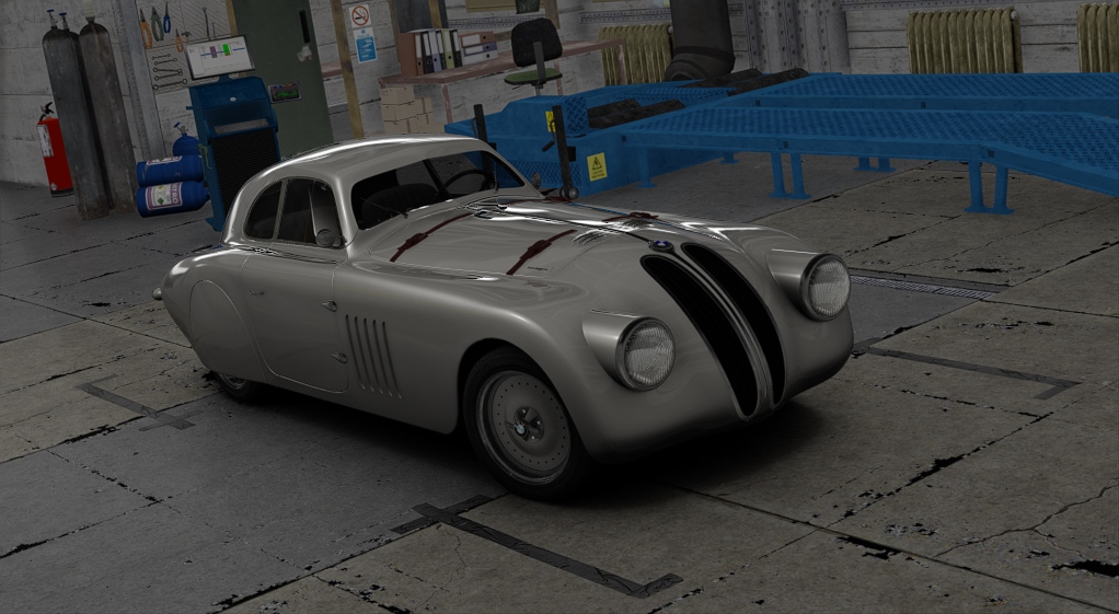 LM - BMW 328 Mille Miglia - 1939, skin beage