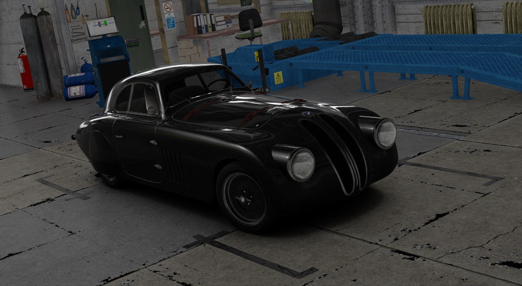 LM - BMW 328 Mille Miglia - 1939, skin black