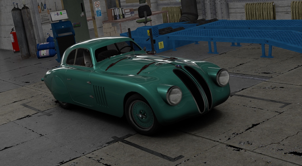 LM - BMW 328 Mille Miglia - 1939, skin green