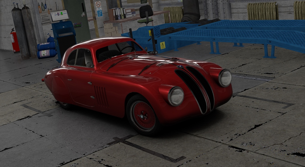 LM - BMW 328 Mille Miglia - 1939, skin red