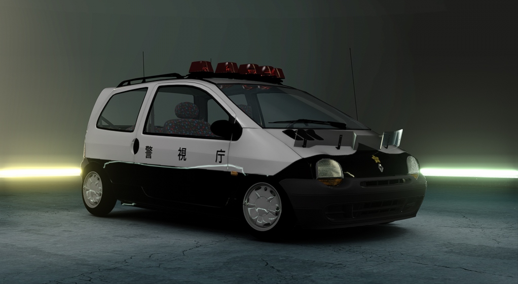 LM - Twingo Police, skin 01-Japan