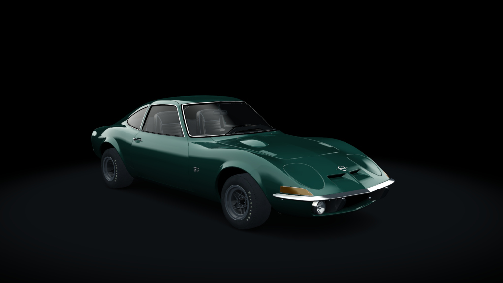 Opel GT 1900, skin FernGreen