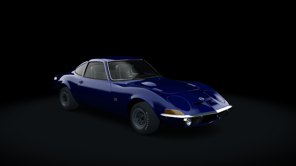 Opel GT 1900, skin Navy