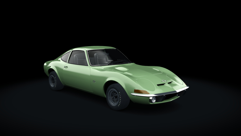 Opel GT 1900, skin PaleGreen