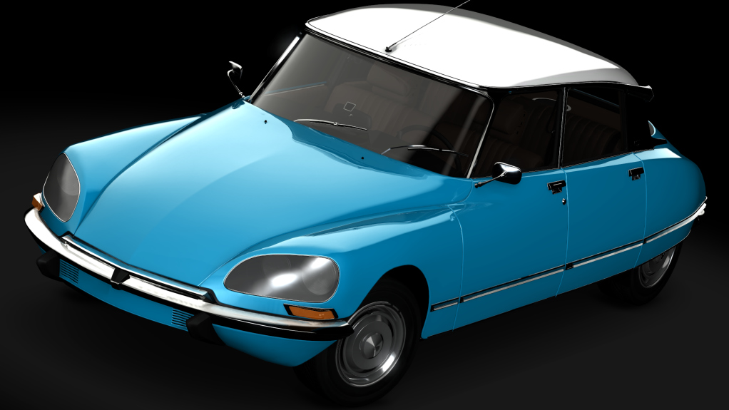 Citroën DS 23, skin 10_Bleu Lagune