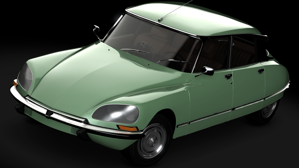 Citroën DS 23, skin 12_Vert Argenté