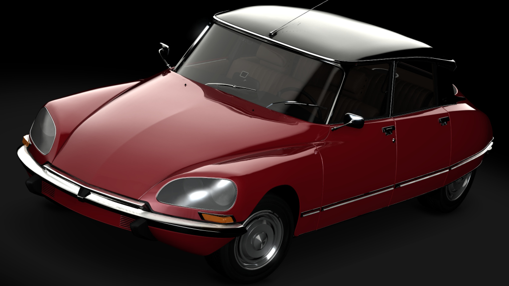 Citroën DS 23, skin 14_Rouge Coraline