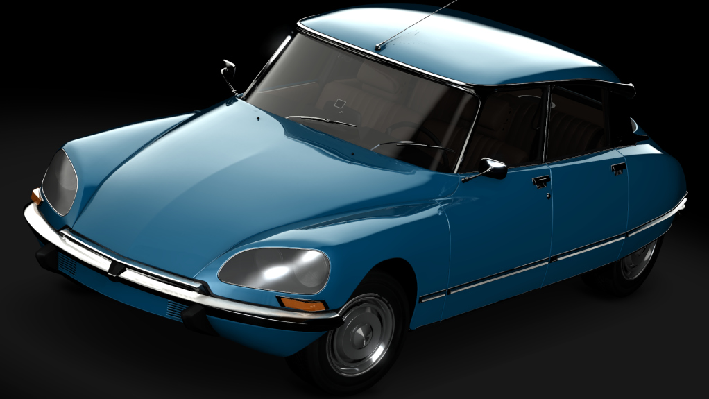 Citroën DS 23, skin 9_Blue Delta