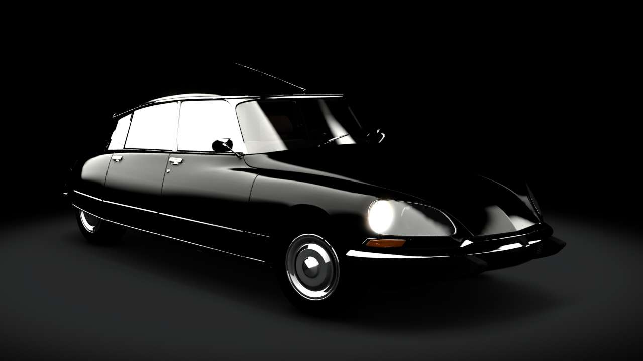 Citroën DS 23, skin Black