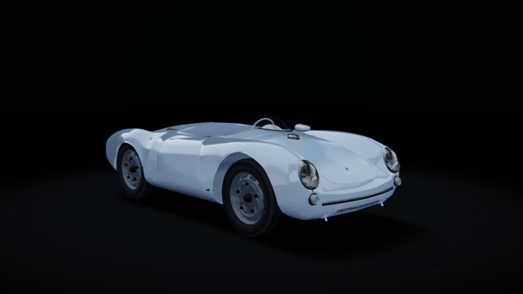 Porsche 550/1500 RS Spyder, skin No04_White