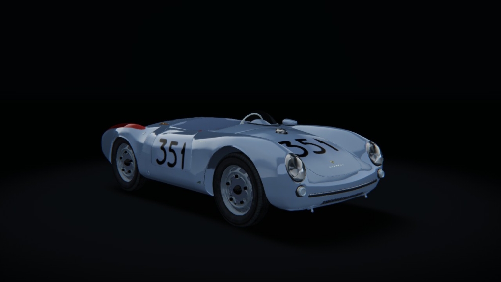 Porsche 550/1500 RS Spyder, skin No05_Mille_Miglia_1954