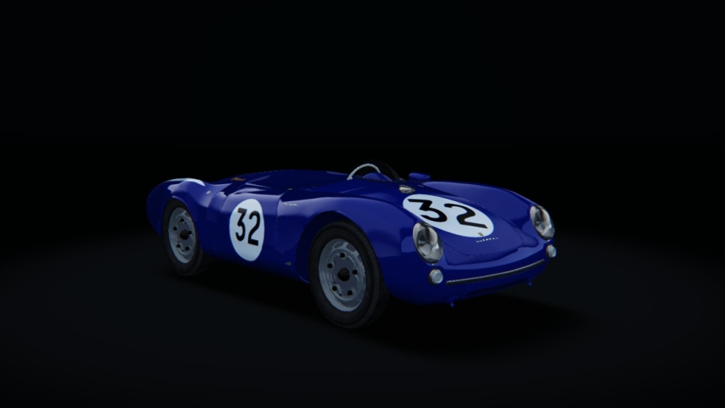 Porsche 550/1500 RS Spyder, skin No08_Reims_1956