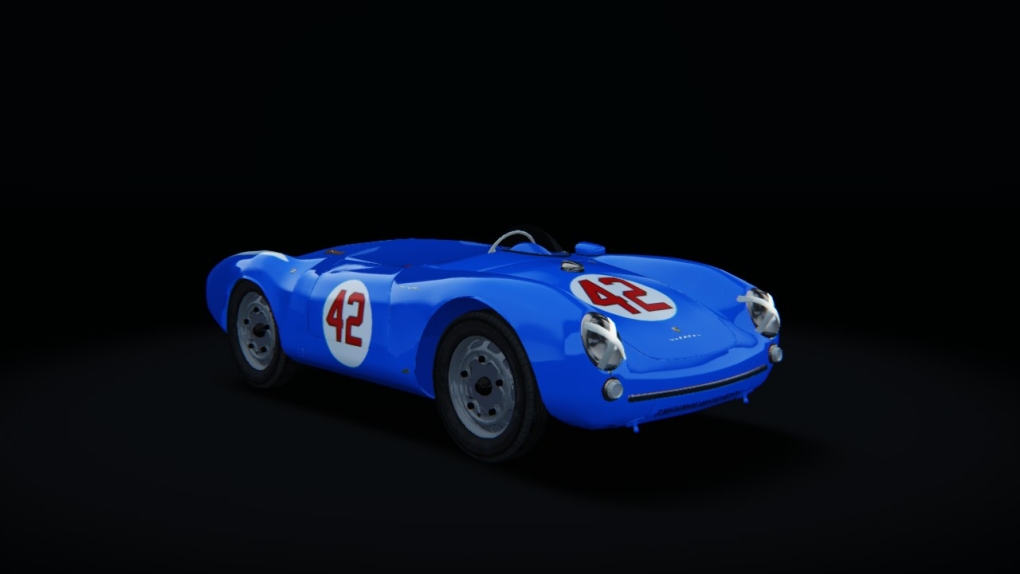 Porsche 550/1500 RS Spyder, skin No13_Sebring_Ed_Crawford_1956