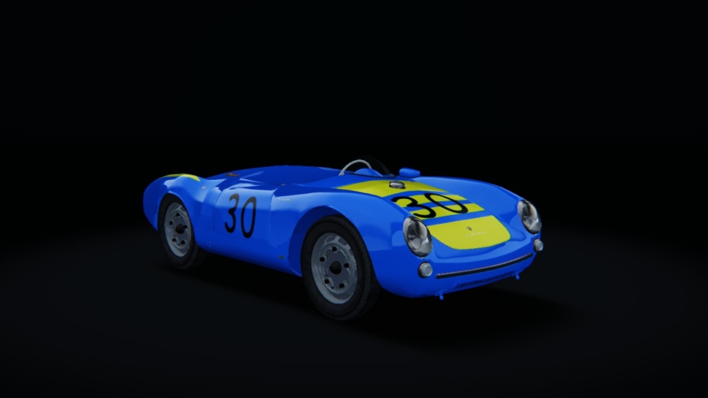 Porsche 550/1500 RS Spyder, skin No15_Sverige_1956