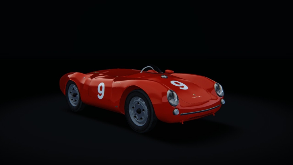 Porsche 550/1500 RS Spyder, skin No17_Bergstrom_1954