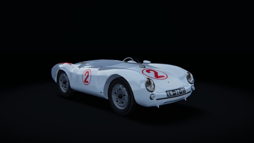 Porsche 550/1500 RS Spyder, skin No20_Portugal_1955