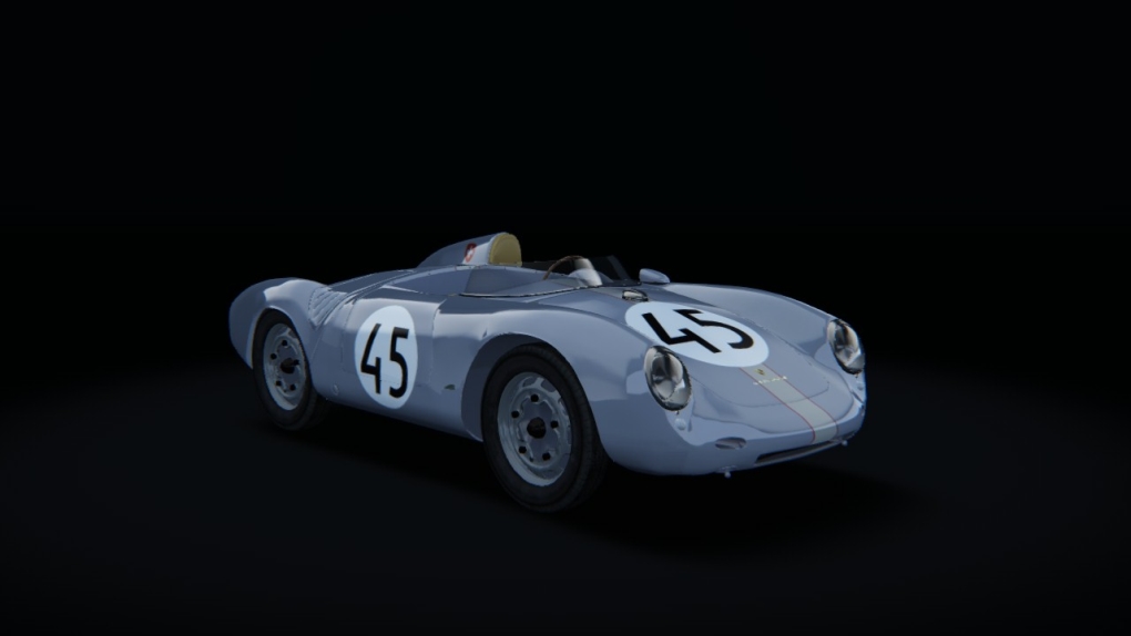 Porsche 550A/1500 RS Spyder, skin No20_Sebring_1958