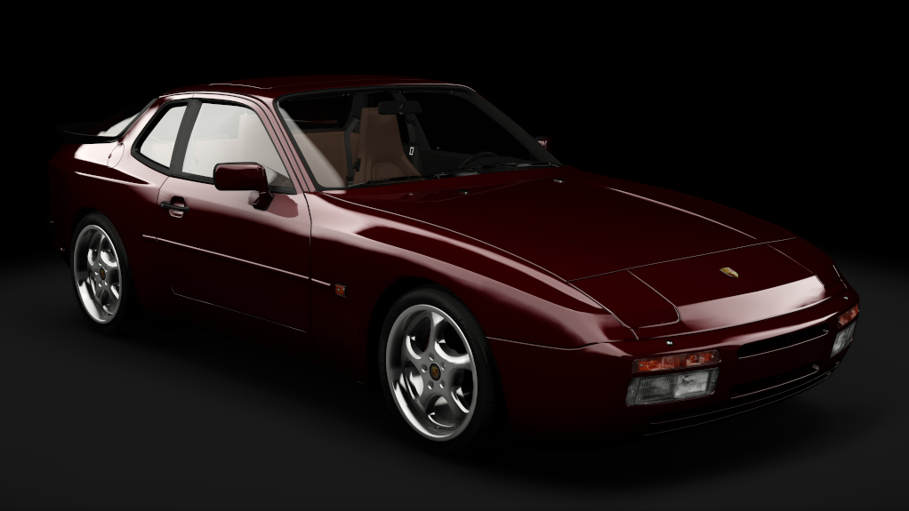 Porsche 944 Turbo S (1988), skin deep_purple