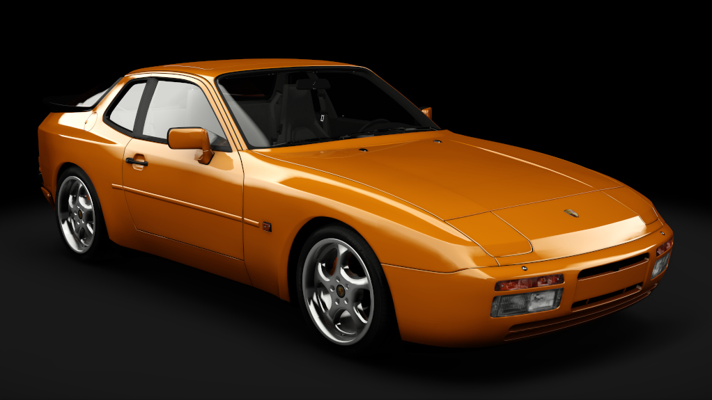 Porsche 944 Turbo S (1988), skin orange