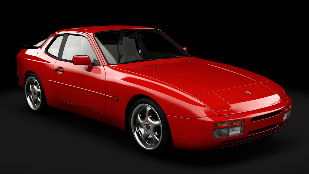 Porsche 944 Turbo S (1988), skin red