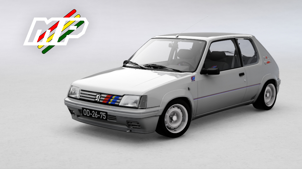 Peugeot 205 Rally, skin Grey