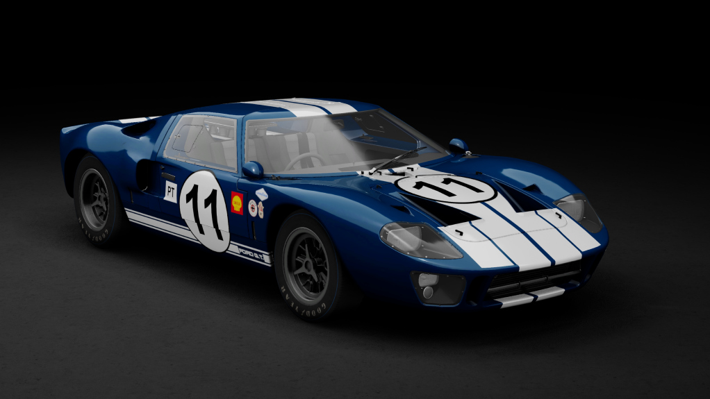 WSC60 Ford GT40 Mk1, skin 11_Sebring_1965