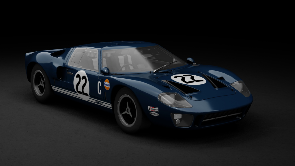 WSC60 Ford GT40 Mk1, skin 22_road_america_1966