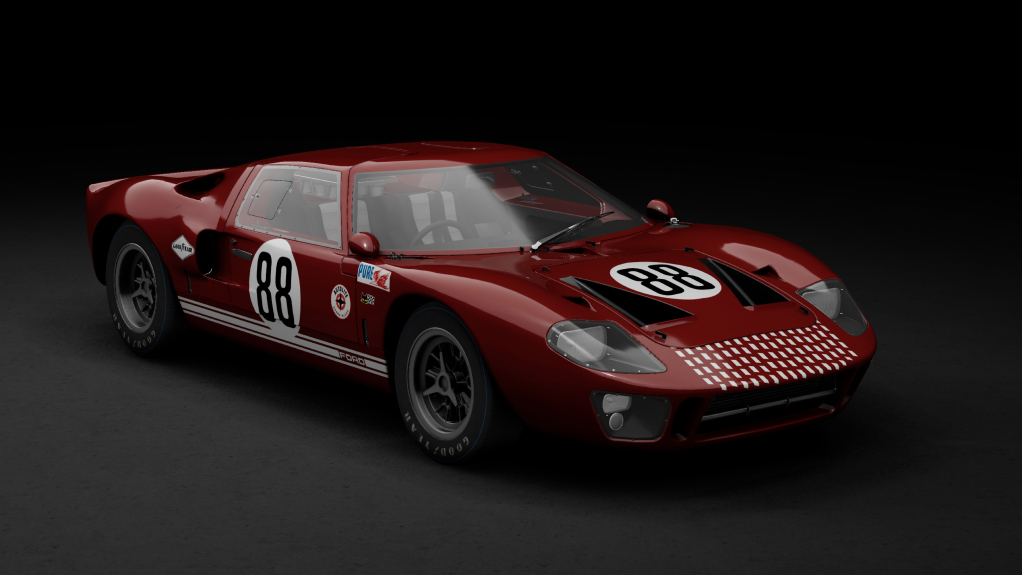 WSC60 Ford GT40 Mk1, skin 88_daytona_1966