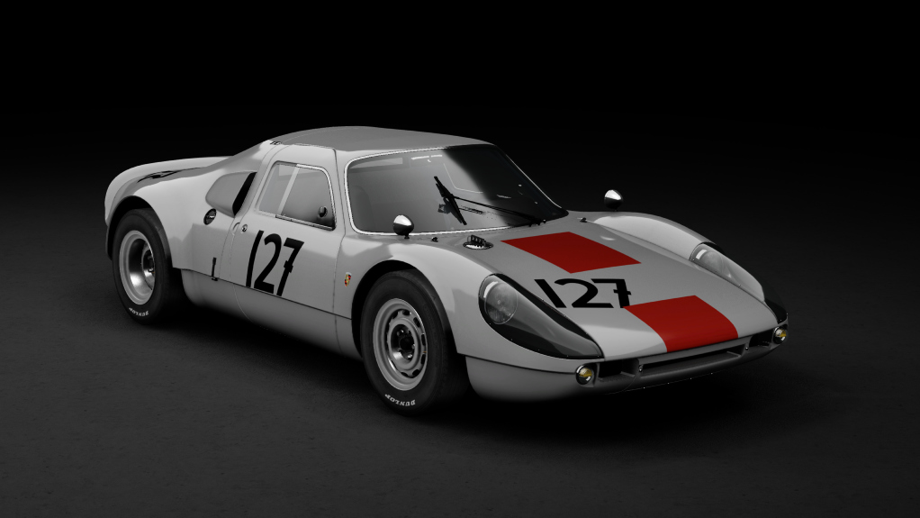 WSC60 Porsche 904/8, skin 127_nurburgring1964_904-008