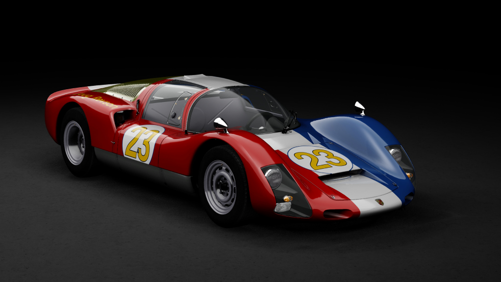 WSC60 Porsche 906E, skin 23_road_america_1966