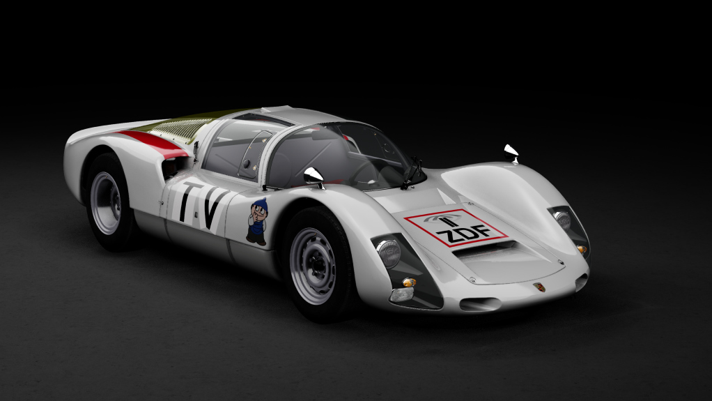 WSC60 Porsche 906E, skin zdf_tv_car