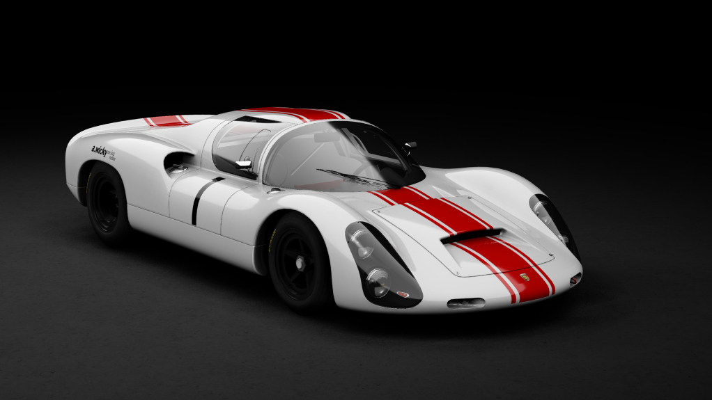 WSC60 Porsche 910/6, skin 1_dijon_1968