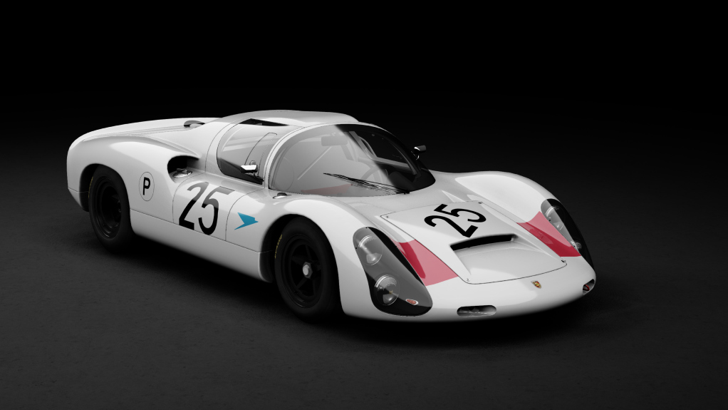 WSC60 Porsche 910/6, skin 25_boac_500_1967